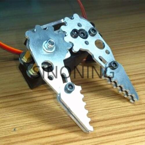 Metal mechanical Manipulator robot gripper robot arm mini gripper claw Futa ba S3003 without servos