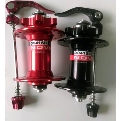 Novatec D041SB mtb Mountain Bike Front Hub 24 28 32 36 Holes with Quick Release QR 2 Sealed Bearing Disc Brake Bicycle Hubs