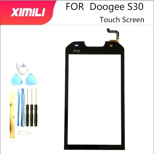 5.0'' Tested Well 100% Original For Doogee S30 Touch Screen Digitizer Glass Replacement Doogee S30 Free Tools+3M