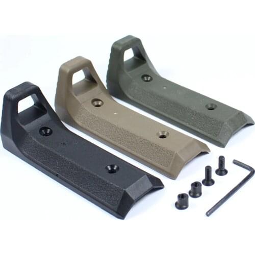 Tactical Hunting KeyMod Handguard Hand Stop Cover Rubber Mount for Attachment AR15 Hunting Accessories