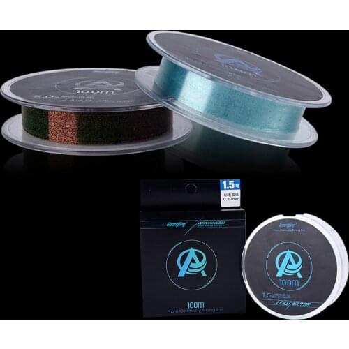 WALK FISH 100M Fishing Line Spotted Nylon Fishing Thread Fluorocarbon Line Super Strong Spotted Line Monofilament Fish Line