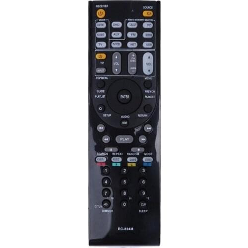 Replacement AV Remote Control Plastic Black Remote Controller For Onkyo HT-R591 RC-738M RC-812M RC-799M RC-803M 190 x 60 x 20mm