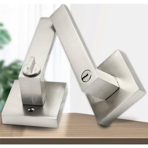 Door Lock Handle Lock High-grade Zinc Alloy Handle Lock Three-pole Spherical Door Lock Bedroom Bathroom Hardware Accessories