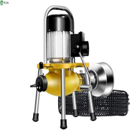 1500W GQ-180 Electric Pipe Dredging Machine Sewer Dredger Toilet Floor Drain Dredging Cleaning Machine Home Profession