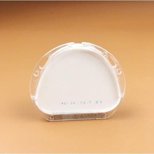 1 Piece 89*71*10-20mm CAD CAM Amann Girrbach System HT Dental Zirconia Ceramic Block for Making Porcelain Teeth Denture