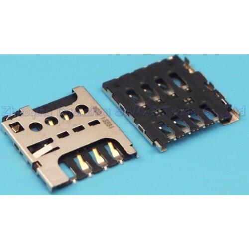 10pcs/lot Original new Sim Card holder For Coolpad 8720L 9150 8908 8705 SIM Card Slot free shipping