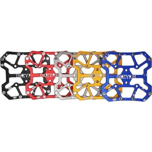 2 Pcs Comfortable Flat Alloy Bearing Non-slip Bicycle Pedal Strong MTB Anti-skid Pins Flat Bike Repair Modification Part