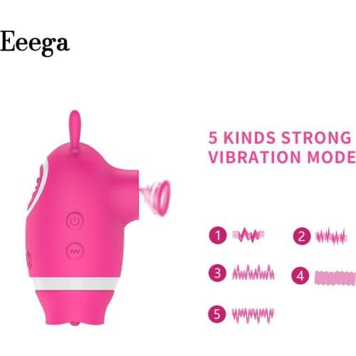 3D Clit Sucker Vibrator For Women Massager Oral Tongue Clitoris Stimulator Etotic Sex Toys for Women Masturbator