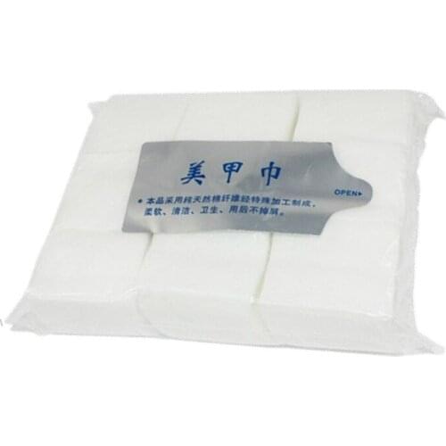 630pcs/pack Nail Wipes Nail Polish Remover Pads UV Gel Polish Removal Wraps Cotton Paper Tiny Tissue Nail Art Tools Cotton #1044