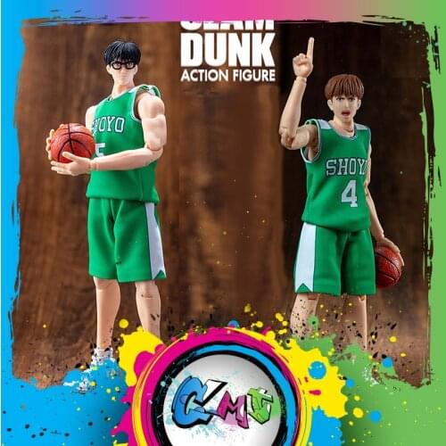 CMT Instock Dasin Model Slam Dunk Basketball Shoyo #4 Fujima Kenji #5 Toru Hanagata Action Figure Anime Toys Figure