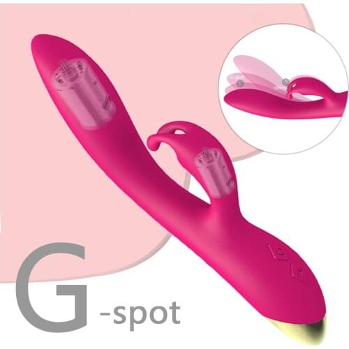 G Spot Vagina Clitoris Stimulator Rabbit Vibrator Sex Toys for Adults Women Silicone Clitoral Pussy Massager Female Masturbator