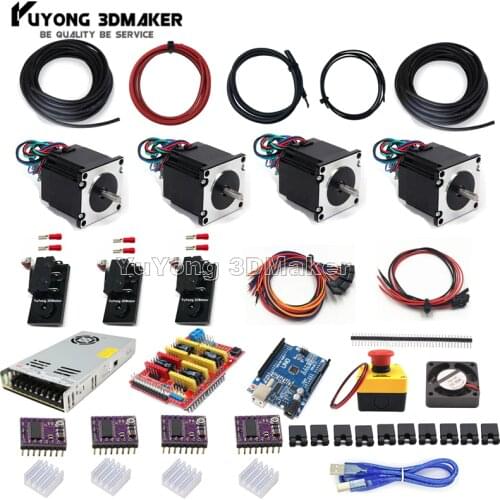 GRBL Based UNO R3 with CNC Shield V3 and DRV8825 stepper driver kit Controller Bundle for Workbee,OX CNC and other CNC Machine