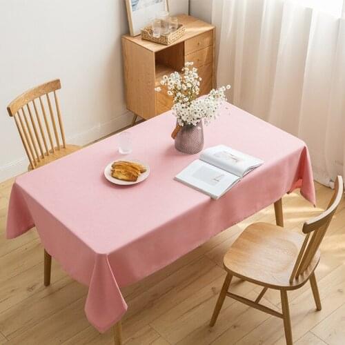 MHOYMET Jacquard Tablecloths On The Table