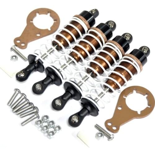 1/10 rc model car Aluminum Oil Dampers/shocks for TAMIYA CW-01 Lunch box Random delivery color