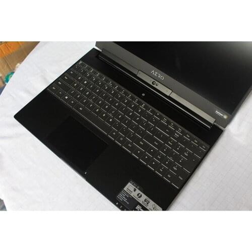 Laptop Clear Transparent Tpu Keyboard Cover For GIGABYTE Aero 15 15X 15.6"
