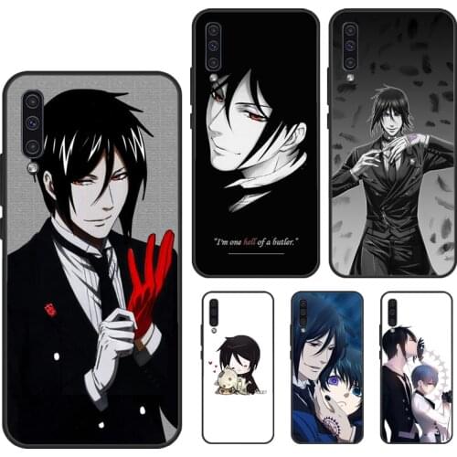 Sebastian Black Butler Phone Case For Samsung A72 A52 A42 A32 A12 A71 A51 A31 A11 A10 A20 A30 S A50 A70 A20e A21S