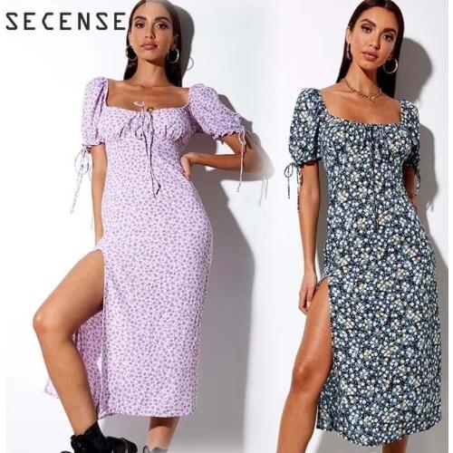 SECENSE Short Summer Dresses
