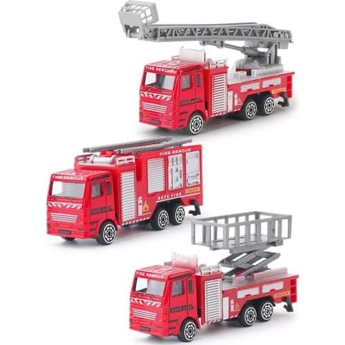 Firetruck Boys Construction Vehicle Childrens Toys Car Truck Firetruck Vehicles Car Music Light Cool Educational Toys