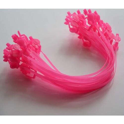 1000 Pieces Disposible Denta Paper Bibs Napkin Holder Plastic Type Dental Chain Clips Plastic Scarfpin