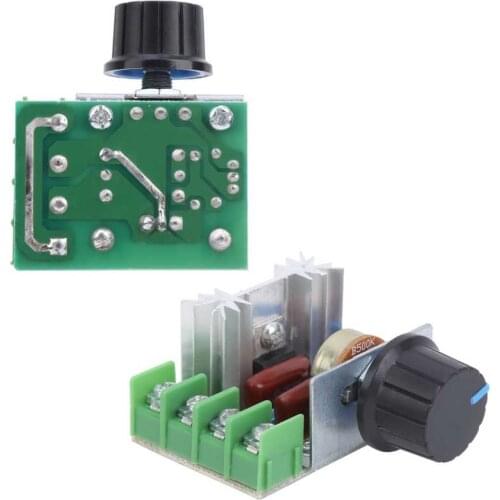 3 x AC Motor Speed Control Module 110V ~ 220V 2000W Synthetic Cardboard Motor Speed Regulation