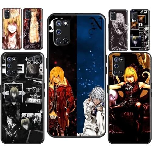 Mello Death Note Anime For OPPO A5 A9 2020 A31 A53 F5 A15 A52 A72 A1K A5S A91 Reno 2 Z Find X3 Pro Cover Shell