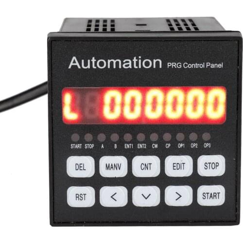 Free Shipping! Single axis stepper motor controller KH-01 English panel programmable stepper motor controller 220 V