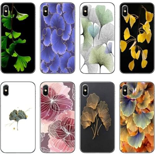 Ginkgo Biloba Flower Accessories Phone Case For Xiaomi Redmi 9T 9C 9A 7 7A K20 6 6A S2 Redmi Note 9S 9T 9 8 8T 7 6 5A Pro