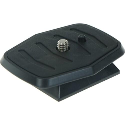 Black Quick Release Plate Tripod Monopod Head Screw Adapter Mount for Velbon, CX-460, CX-460mini, CX-470, CX-570, CX-690, DF-50