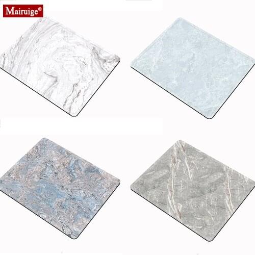 Marble Pop Black And White Mouse Pad Simplicity Texture Small Mouse Mat Diy Custom Computer Pc Mousepad 22x18cm/25X20Cm