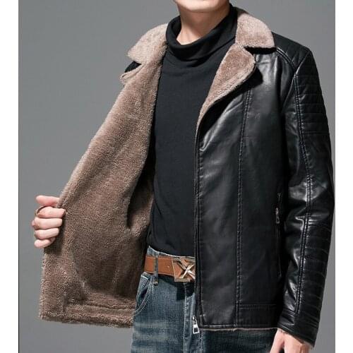 COZOK Men's Faux Leather Jackets