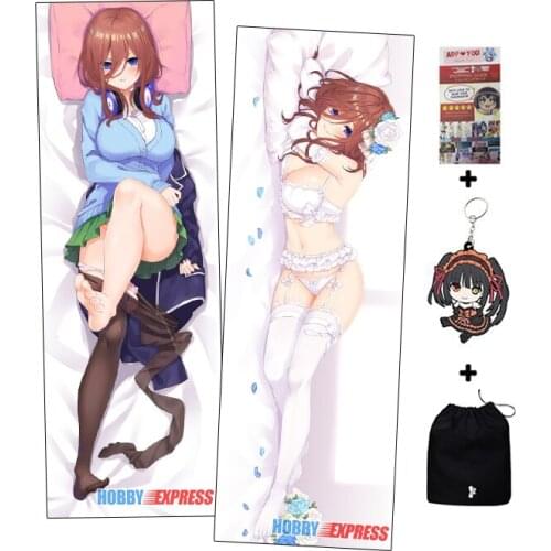 Hobby Express The Quintessential Quintuplets Dakimakura Japanese Otaku Waifu Hugging Body Pillow Cover ADP19003-2