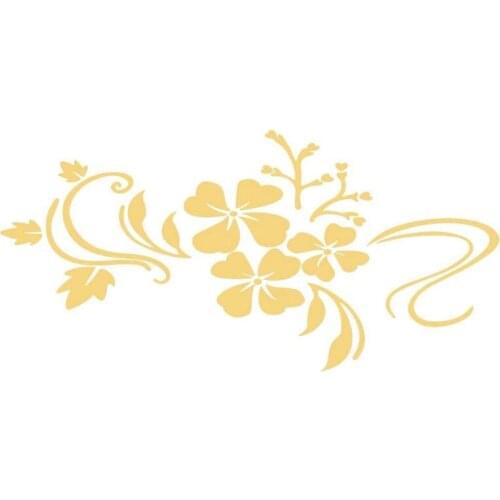 Wall Sticker Mirror Stickers Wall Art 3D Stereo DIY Handmade Art Decals Removable Combinations (Golden)