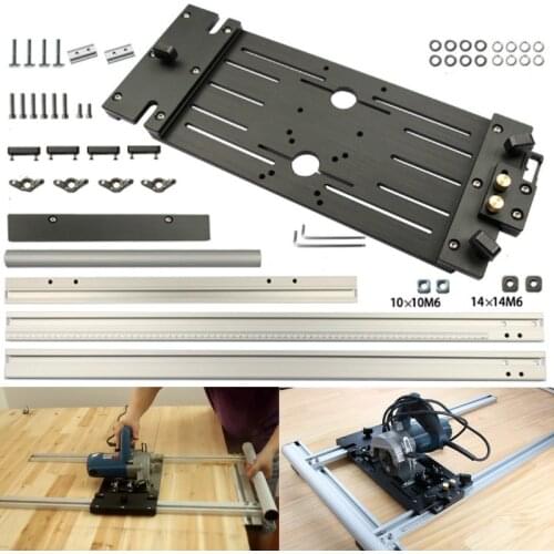 Universal Circular Saw Guide Woodworking Electric Circular Saw Rail for Marble Machine Panel Cutter Cutting Trimming Machine