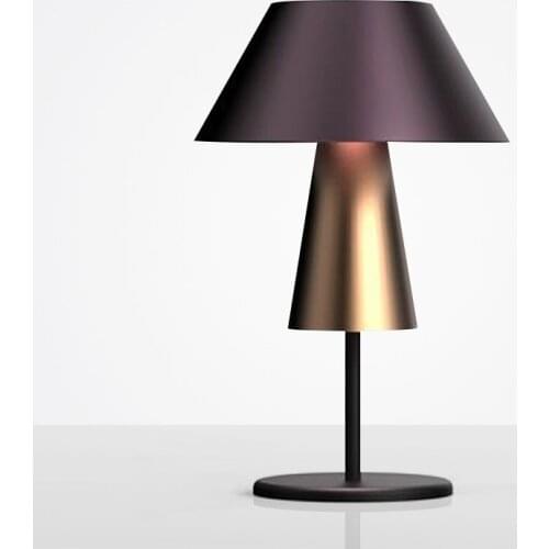 Postmodern creative simple living room table lamp creative bedside bedroom designer model room table lamp