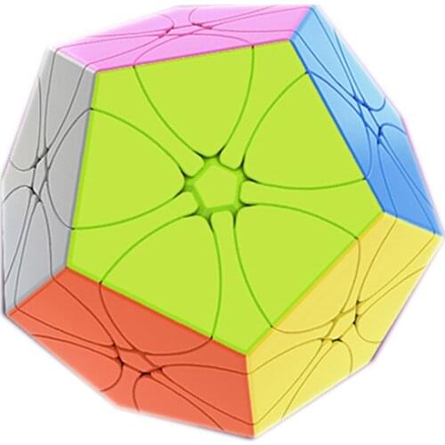 QIYI MeiLong 3X3 Megaminxeds Magic Cube Stickeless Speed Professional 12 Sides Puzzle Cubo Magico Educational Cubes Toys For Kid