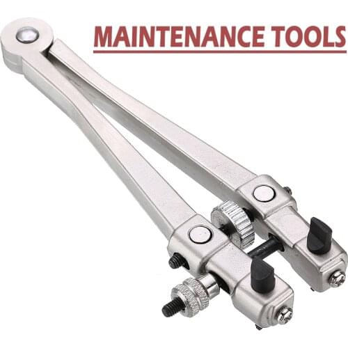 V Shape Steel Watch Case Back Opener Remover Adjustable Universal V Mode Watch Back Screw Wrench Watchmaker Repair Tool Kits