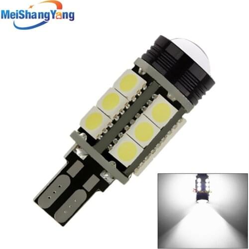 T15 LED Canbus Error Free COB Bulbs Super Bright LED 921 912 W16W LED Car lamps For External Lights 5050 SMD 12V White Auto