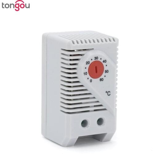 Normally Close NC normally open NO adjustable 0 to 60 degree Thermostat Temperature Controller KTO011 KTS001 Thermostat
