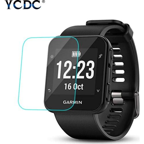 Anti-abrasion 9H 2.5D Tempered Glass Screen Protector 0.26mm Film For Garmin Forerunner 35 Smart Watch Cover Screen Protector