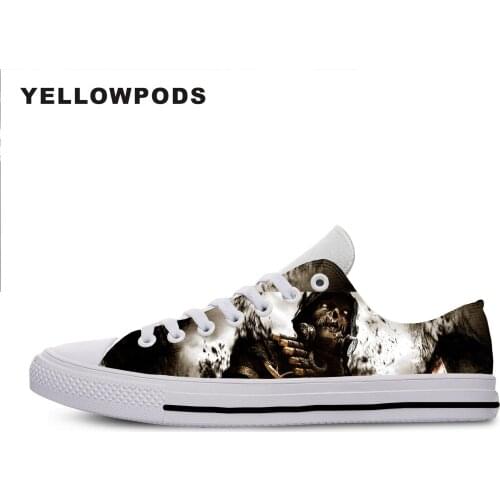 Womens Flats Classic Canvas Shoes The Evil Scarecrowed Custom Logo Image Printing Mesh Breathable Walking Flat Outdoor Shoes