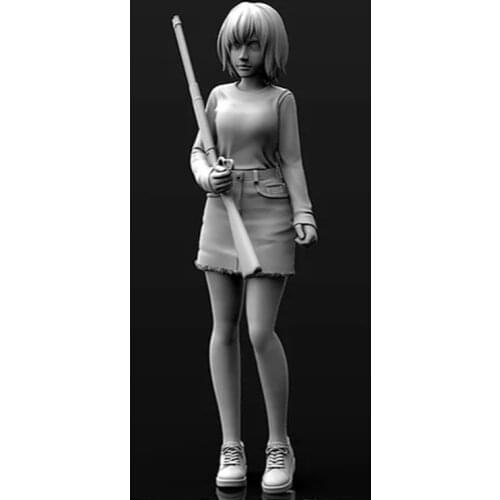 1/24 Resin Model figure GK Joey Girl Gunner Unassembled and unpainted kit