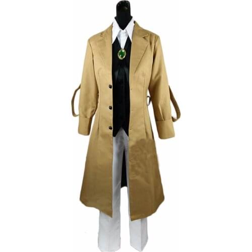 2017 Bungo Stray Dogs Dazai Osamu Uniform Cosplay Costume