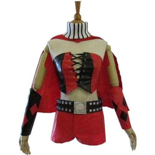 2018 Costume Injustice 2 Cosplay Suit Sexy Lady PU Leather Full Outfits Halloween Costume for Women Adult Size