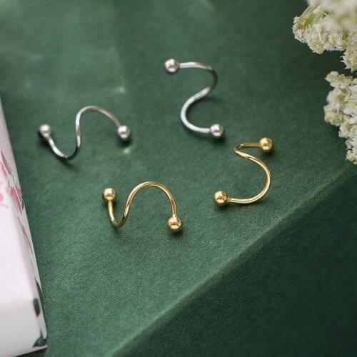 925 Sterling Silver Mini Small Stud Earring for Women Minimalist Simple Fashion Piercing Earring Korean New Design Jewelry