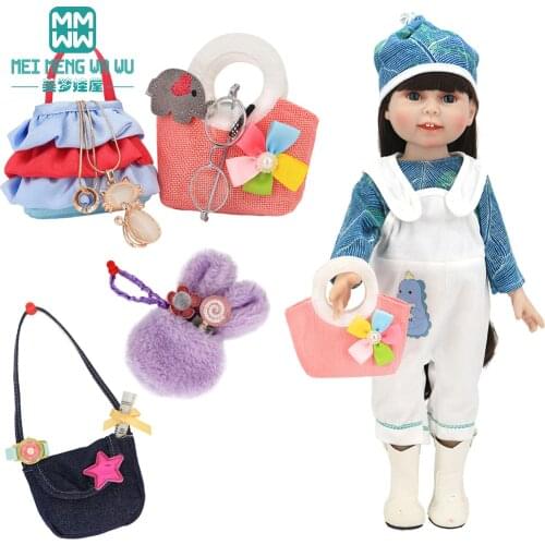 Doll accessories fit 43cm new born doll and American doll handbag, Sleeping Bag baby Backpack