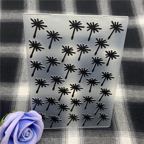 AOKEDIY Embossing plastic folding making Dandelion reeting card background Used for DIY scrapbook folder embossing mold