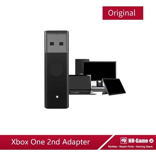 Wireless Adapter For Xbox One Controller 2nd Generation USB Receiver For PC Windows 10 Laptops Gamepad Adaptor