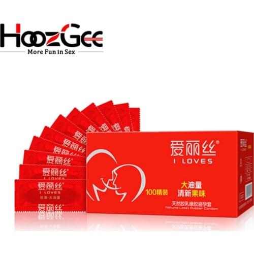 10/100pcs Large Oil Ultra Thin Condom for Men Natural Rubber Latex Penis Cock Sleeve Intimate Contraception Sex Products