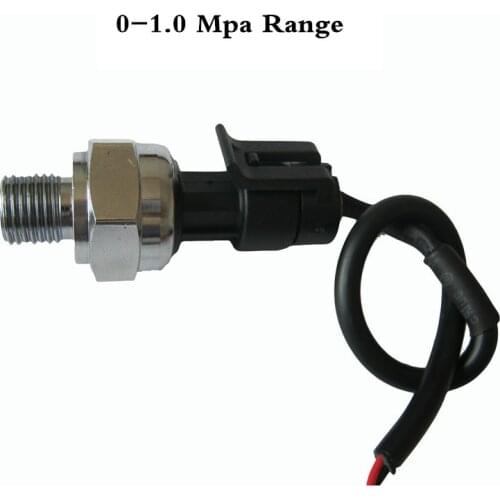 0-1.0 Mpa 0-145 PSI Water Gas Pressure Sensor Air Compressor Pressure Transmitter G1/4 DC 5V 1.0