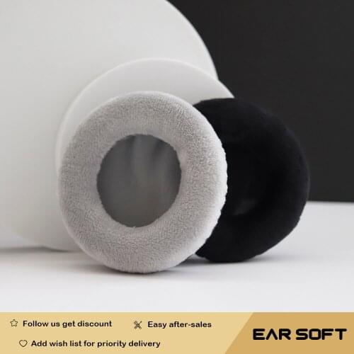 Earsoft Replacement Cushions for Genuine Minelab Koss UR30 Headphones Cushion Velvet Ear Pads Headset Cover Earmuff Sleeve